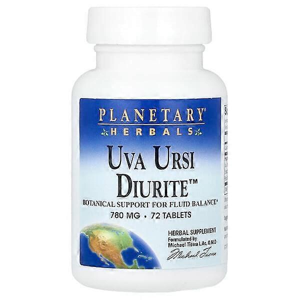 Planetary Herbals, Uva Ursi DiuriteÃ¢ÂÂ¢, 72 Tablets
