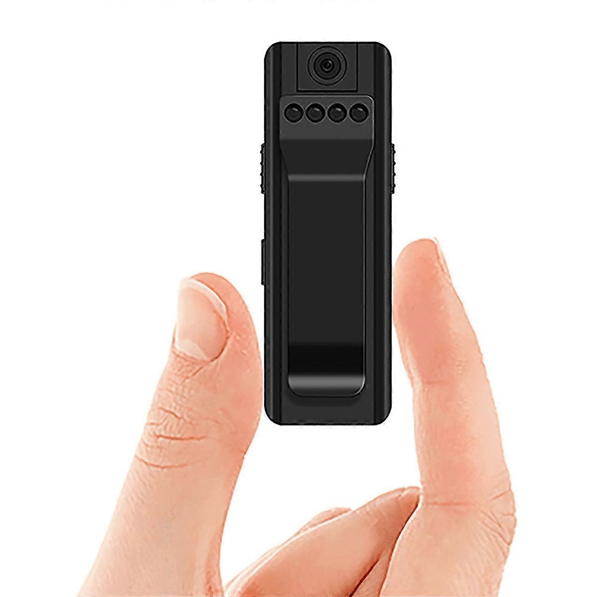 Mini Body Camera Video Recorder, Pocket Camera, Tiny Camera (With 32G Red Super High-Speed Memory Card)