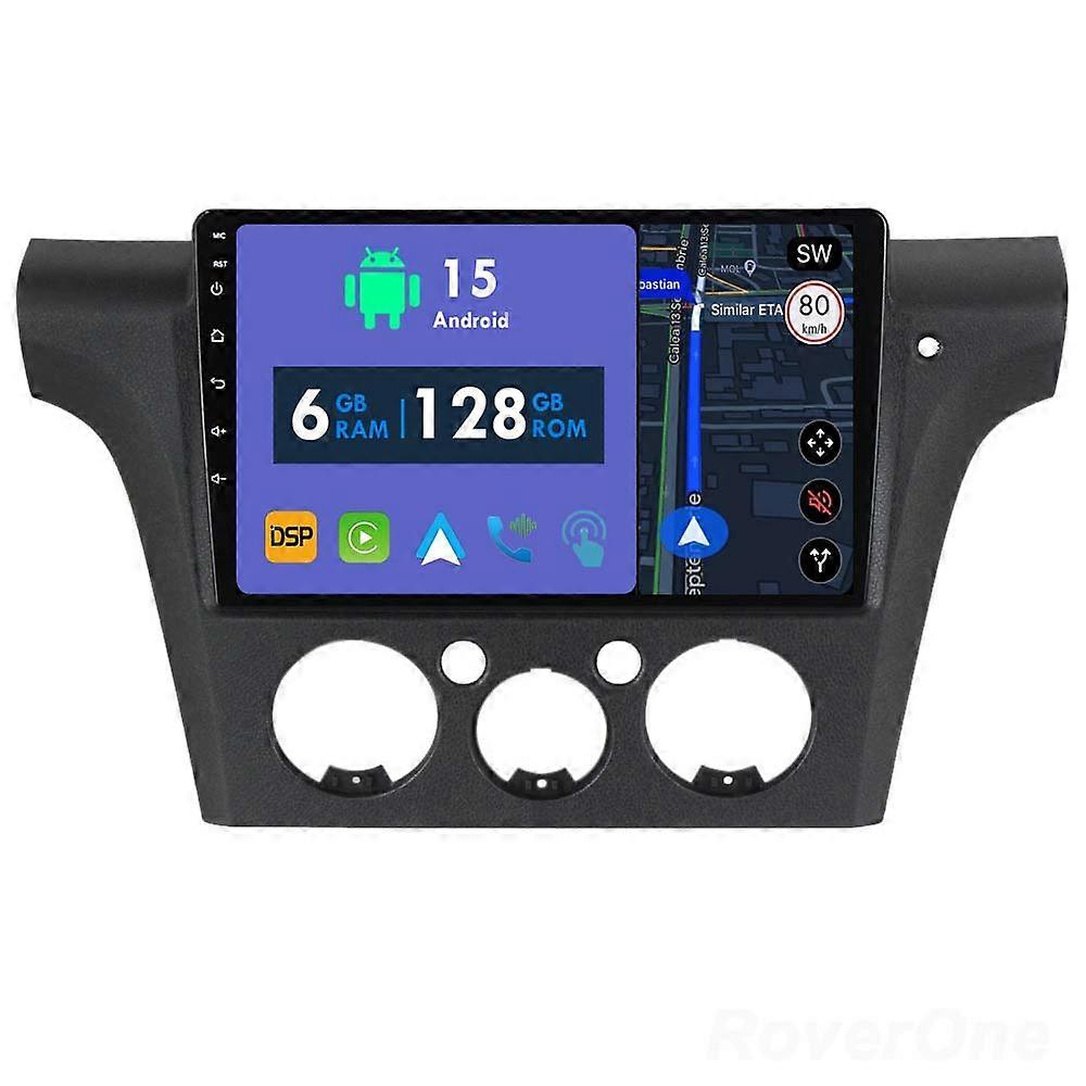 Car Radio 6G+128G CarPlay GPS Navigation Head Unit for Mitsubishi Outlander 1 2001 - 2008 Android Auto Bluetooth Stereo Touch Screen