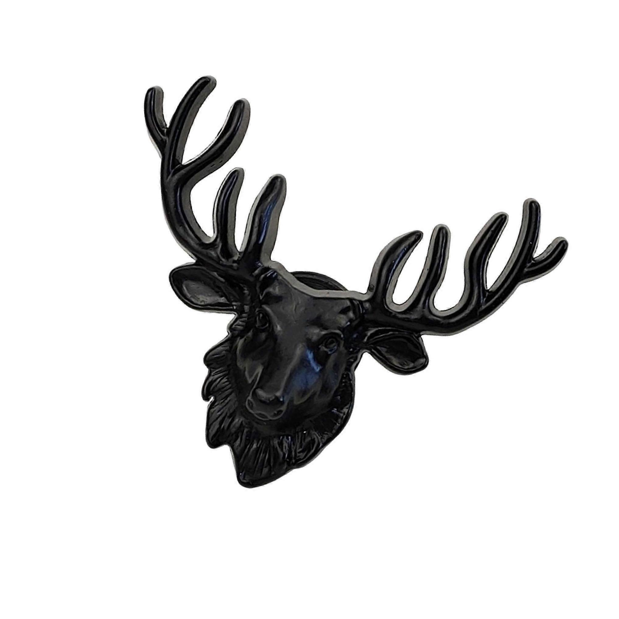 Cabinet Knobs Drawer Hardware Deer Decorative Dresser Knobs Pull Black