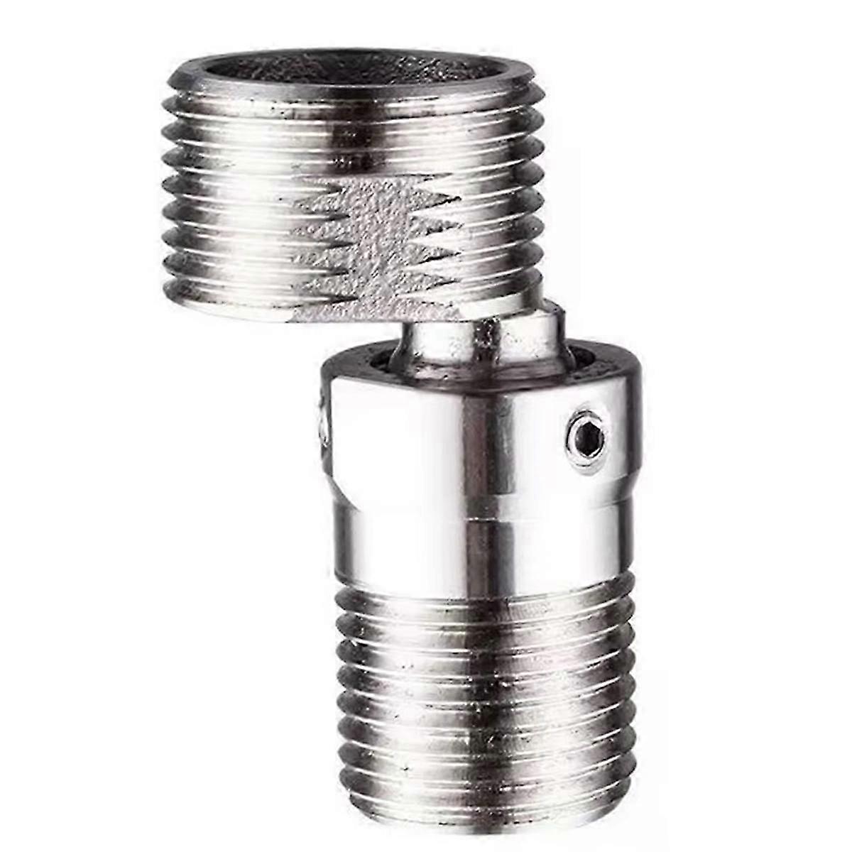 Angled Curved Foot 360 Rotatable Angle Adjustment Eccentric Screw Corner Wall Mounted Shower Fa