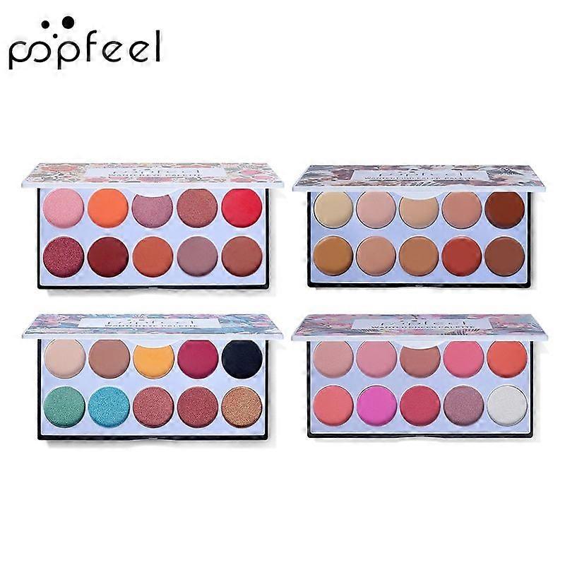 Σετ δώρου, παλέτα μακιγιάζ ματιών με σκιές ματιών - υψηλής χρώσης - σετ δώρου με παλέτα μακιγιάζ ματιών με ματ λάμψη και γκλίτερ