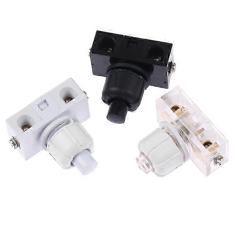 10pcs Lamp Electrical Fittings With Nut Micro-motion Small Switch Button Switch