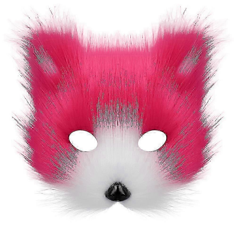 plush fox tail mask gloves for halloween