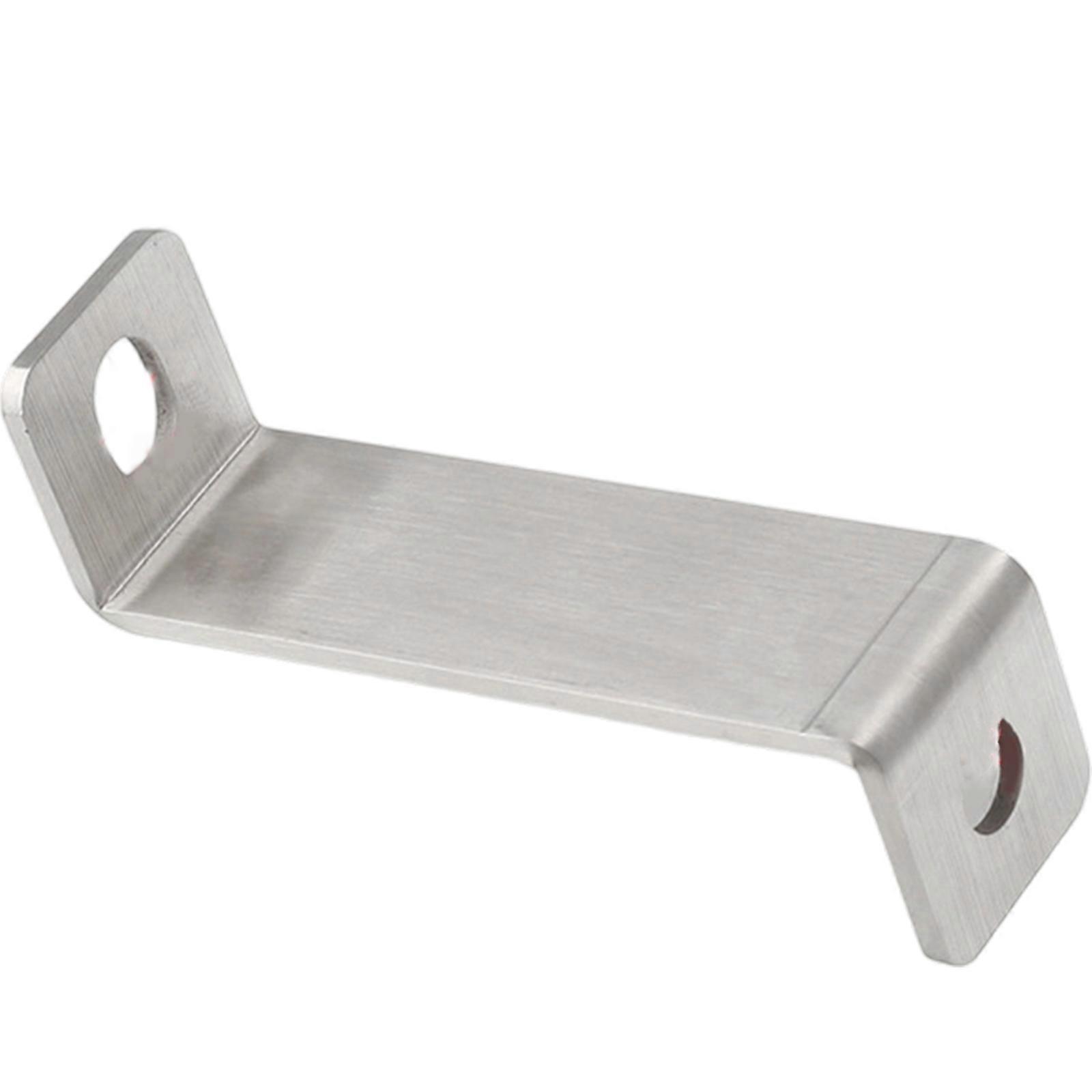Tarnish-No-Cost Steel Z Slant Brackets And U Clamps For Secure Furniture Assembly And Pipe Fixing Multicolor