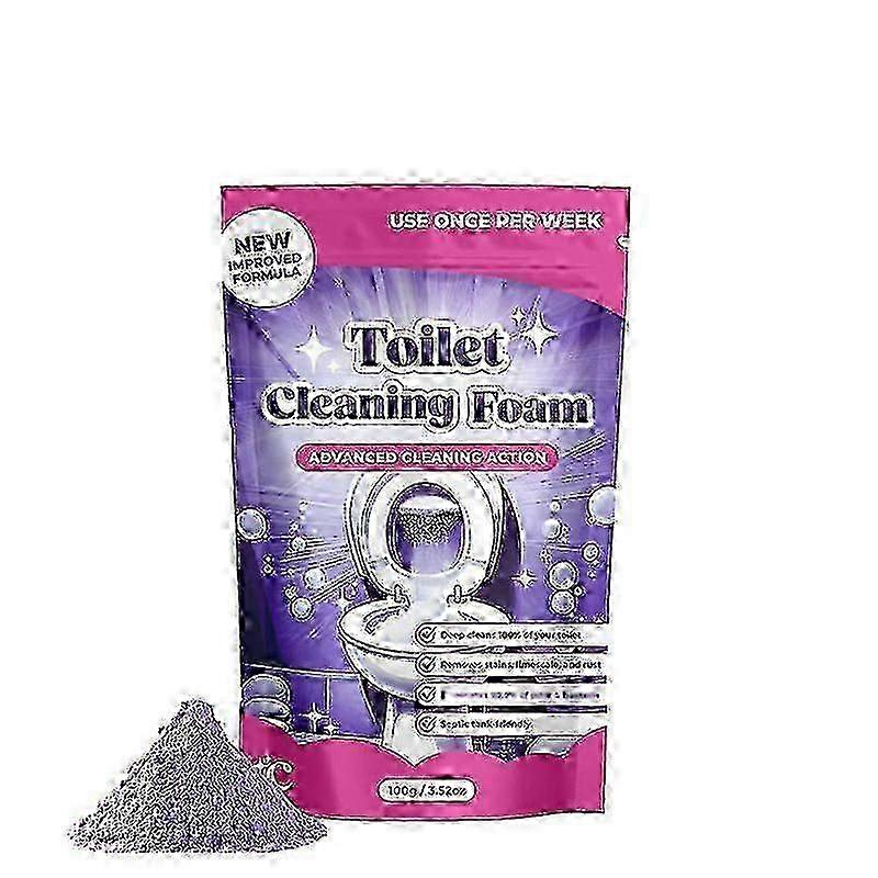 Fizzclean Toilet Cleaner, Fizz Clean Toilet Cleaning Foam, Insta-Action Fizzclean Foam for a Radiantly Clean Toilet Without Effort, Eliminates Stains