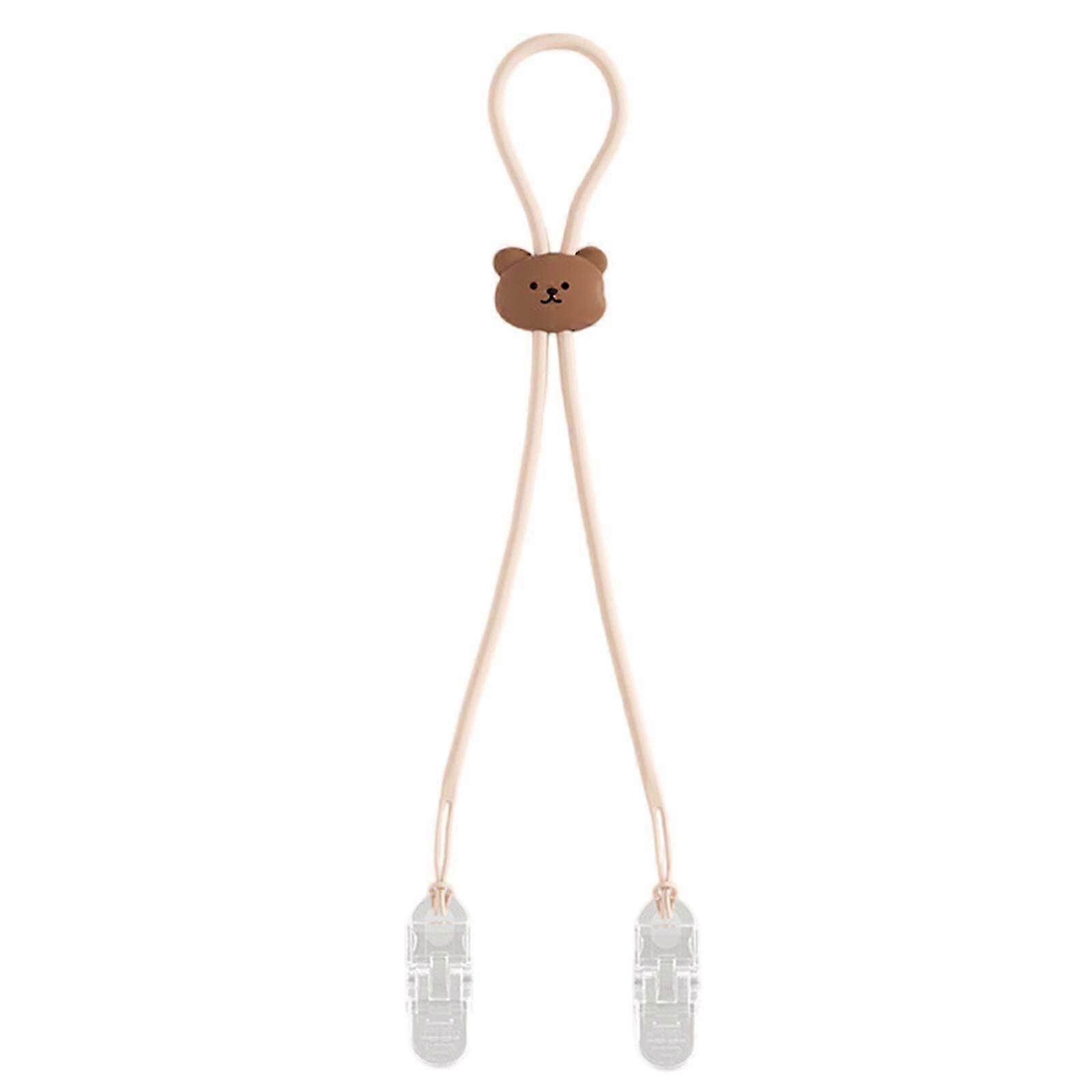 Bärbar Mat Kläder Skydd För Spädbarn Servett Hållare Baby Servett Clips Bib Holder Clip Servett Handduk Nackrem Gul