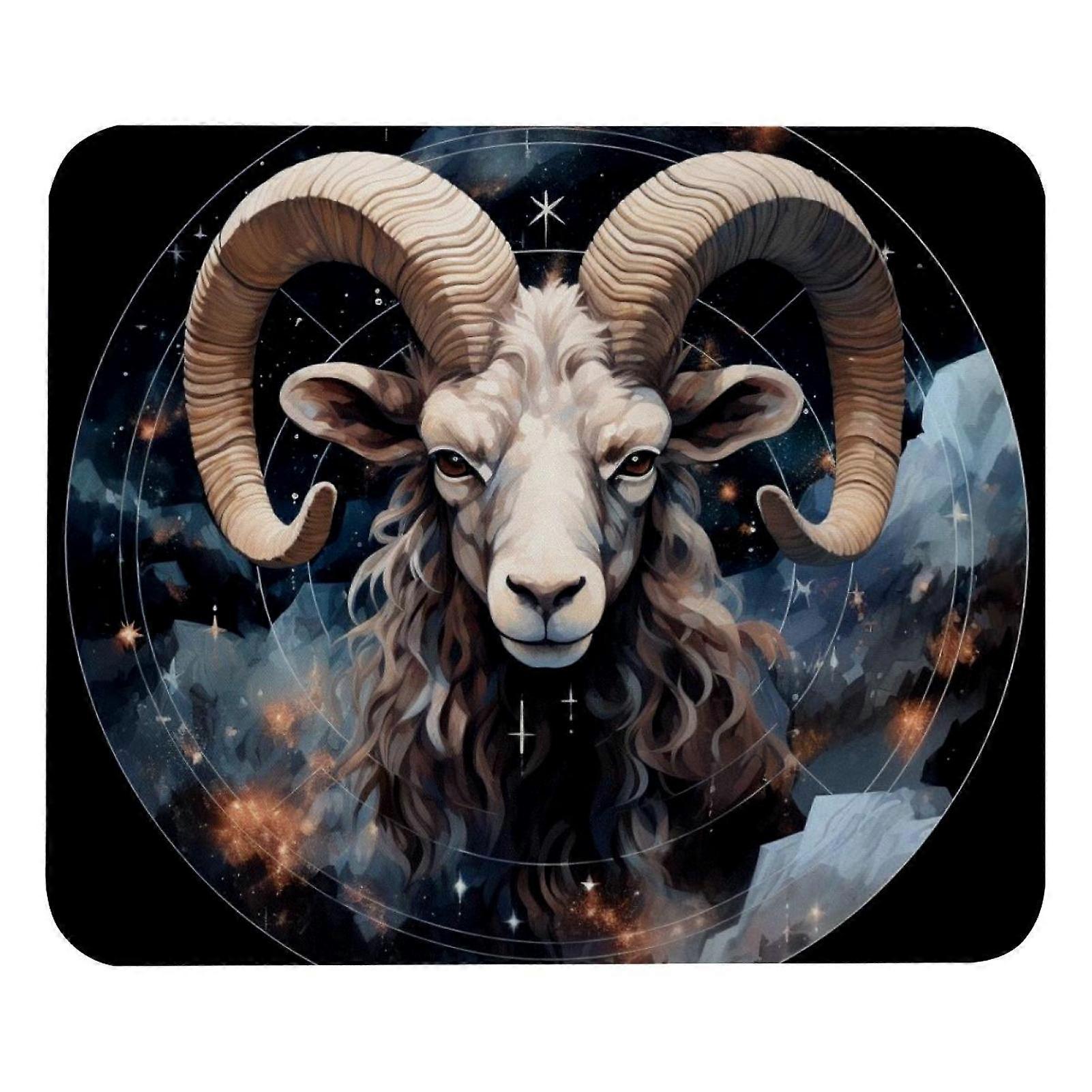 Aries Mouse Pad 8.3'' x 9.8'' with Non-Slip Rubber Base, Square Gaming & Writing Mat for Laptop, Office, School, Home