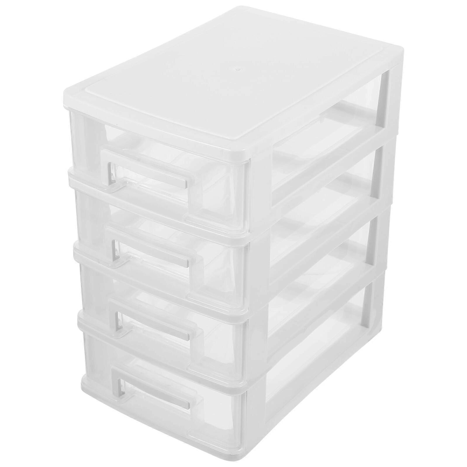 Transparent Desktop Drawer Organizer, Storage for Stationery and Makeup, WearResistant Material, SpaceSaving Partition