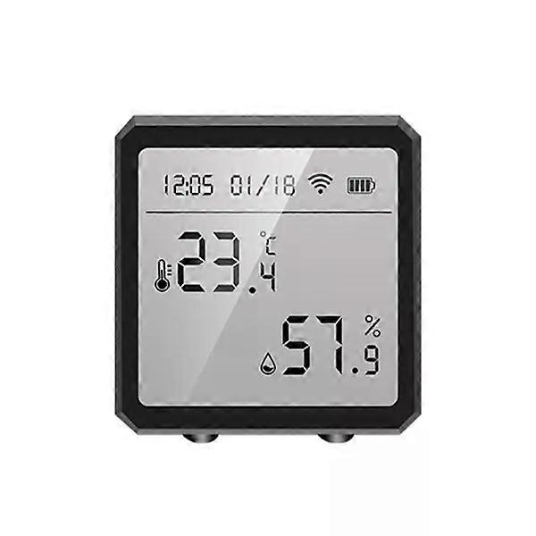 Smart Wifi Thermometer Hygrometer Voice Control Wireless Room Temperature Humidity Sensor Battery
