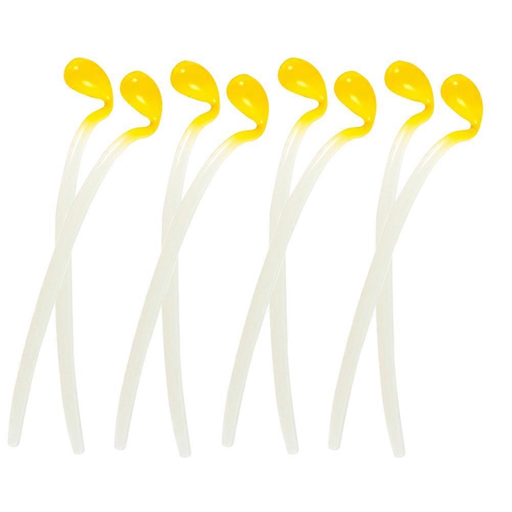 Artificial Vegetable Bean Sprout Model for Decoration 8Pcs PVC Simulation Props