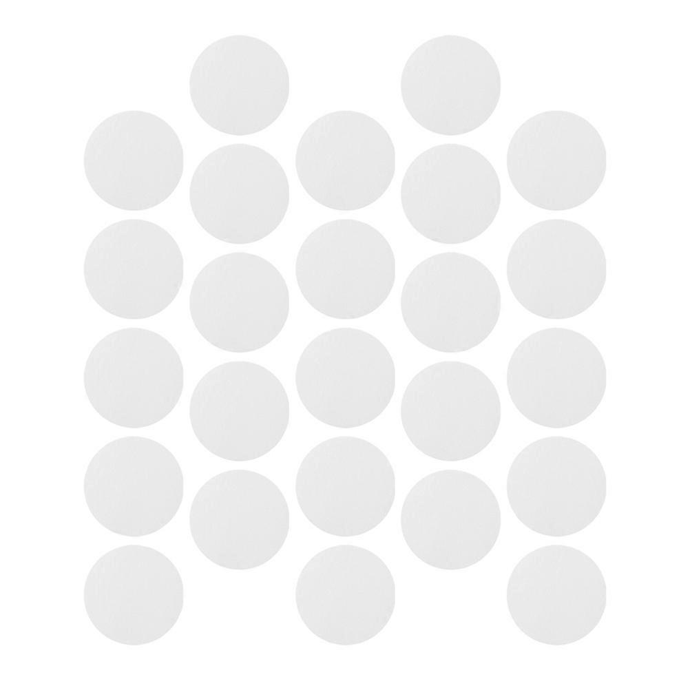 Plant Fiber Dehumidifying Sheets White Cap Liners for Cans 100Pcs Round