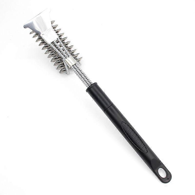 Barbecue Tools Barbecue Brush With Scraper(1 pcs, silver)