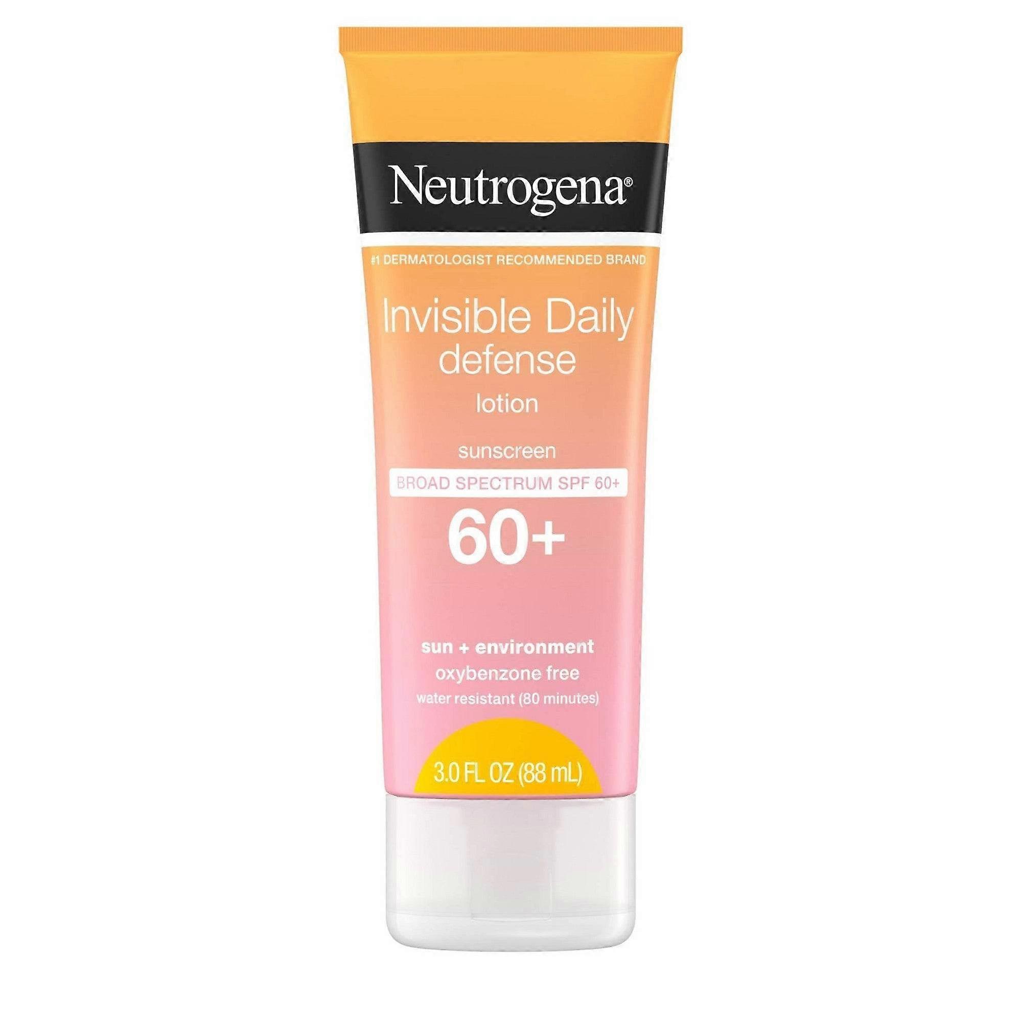 露得清隐形日常防御防晒化妆水，SPF 60,3 盎司