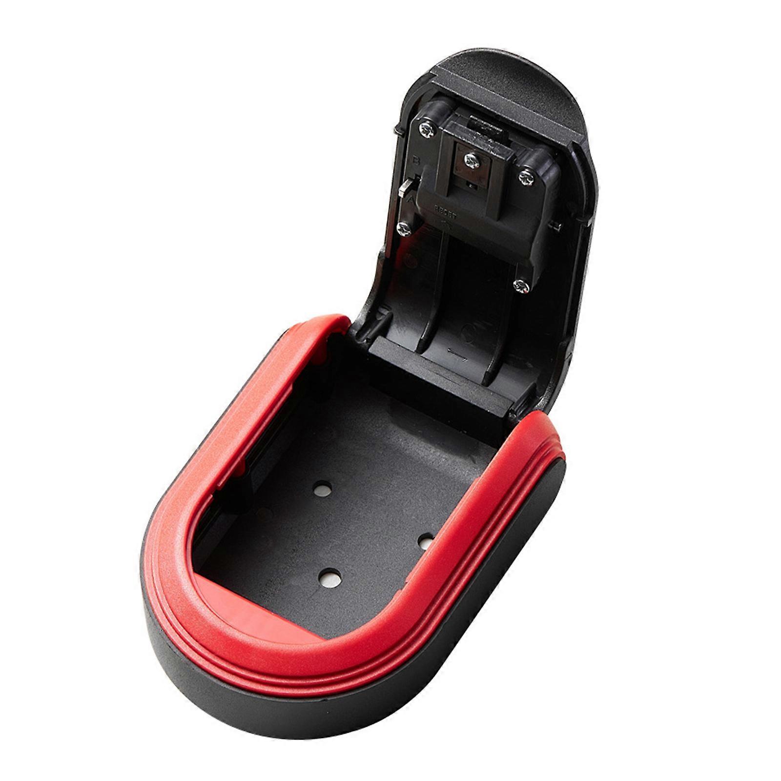 Magnetic Key Storage Solution Waterproof Magnetic Key Safe with 4 Digit Code for Home, Garage, and Office Security  Red