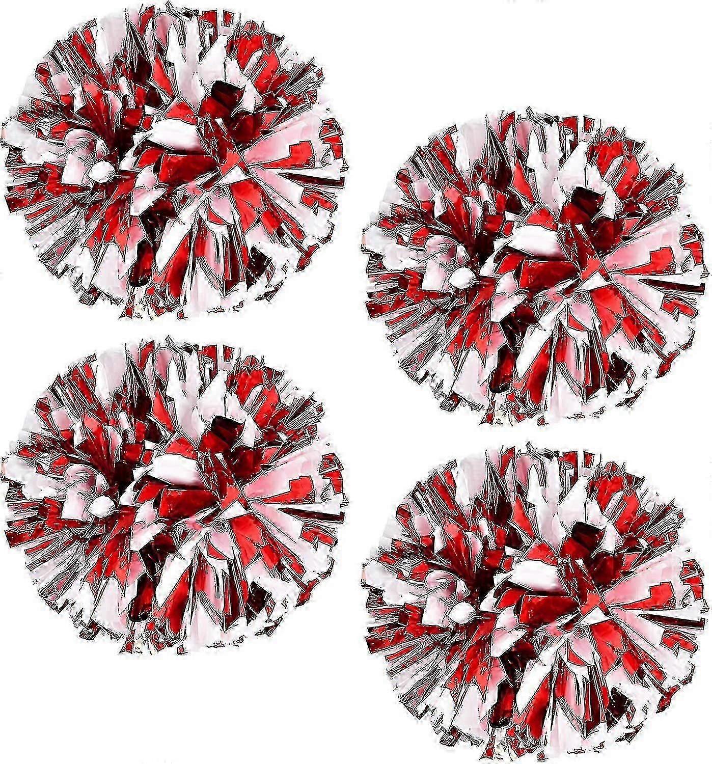 4 قطع التشجيع بوم بومز للمشجع زي النساء، 2 زوج يهتف بومبوم