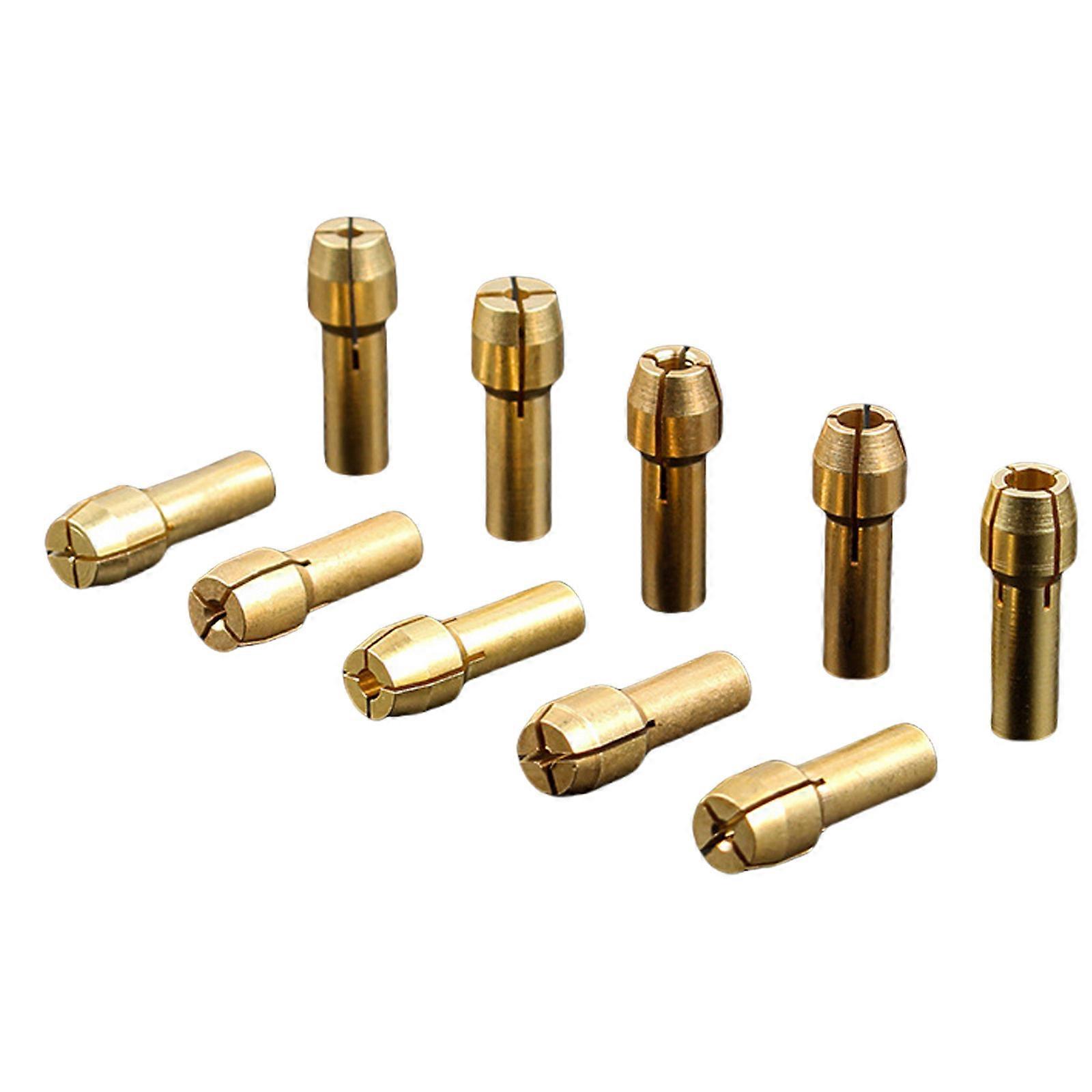 10 Pack Four Jaw Keyless Electric Grinding Suitable for Power Tool Bits Multicolor