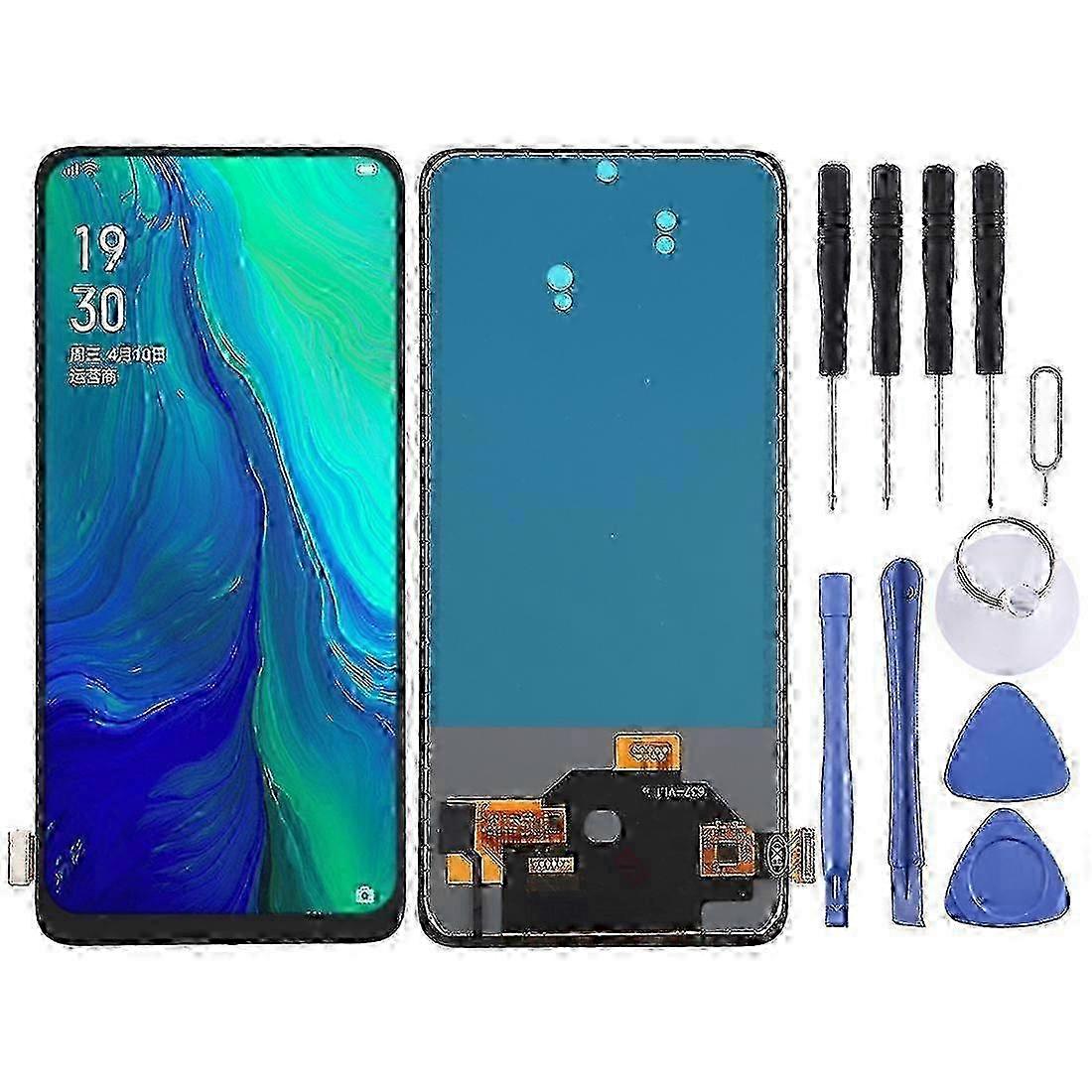 TFT LCD Screen For OPPO Reno 10x zoom with Digitizer Full Assembly (No Fingerprint Identification) x