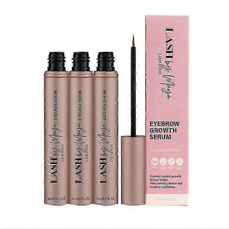 1-3pcs Eyelash Growth Serum Lengthen Thicken Volumize Eyelashes Curl Eyebrows Gentle And Effective Non-irritating Sensitive Skin