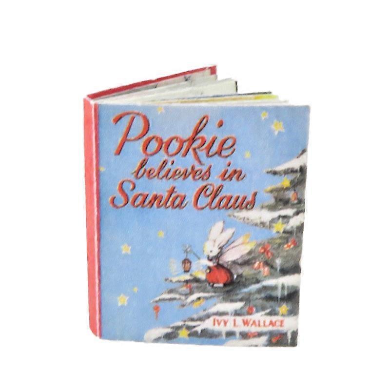 دمى البيت المصور قصة عيد الميلاد كتاب اليد أدلى ملحق الحضانة