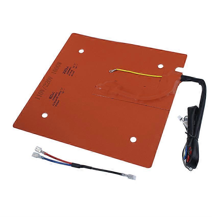 Dual-Voltage Silicone Heating Pad for Anycubic Kobra S1 Combo