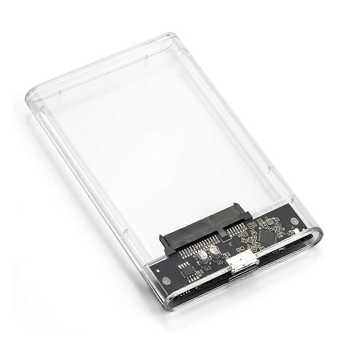 USB 3.0 External Hard Drive Enclosure 2.5 Inch SSD External Hard Drive Case HDD Enclosure Clear Harddisk Boxs
