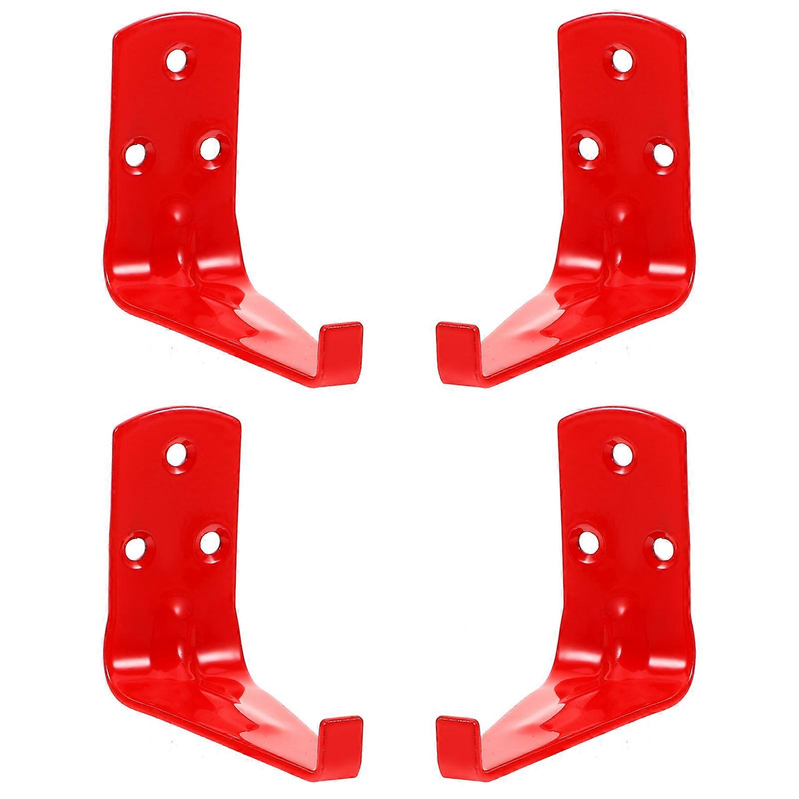 Wall Mount Fire Extinguisher Hook for Holding 4Pcs Holder