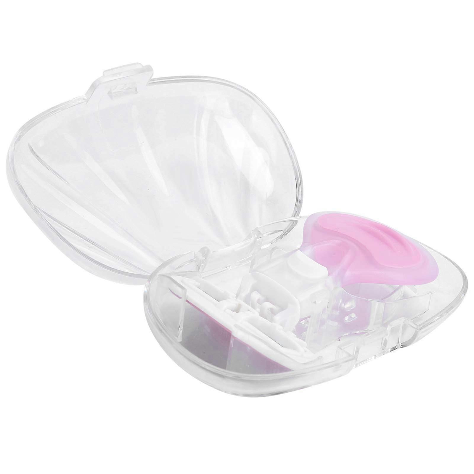 Women's Hair Removal Razor with FourLayer Precision Blades for Face and Legs, Pink Stainless Steel