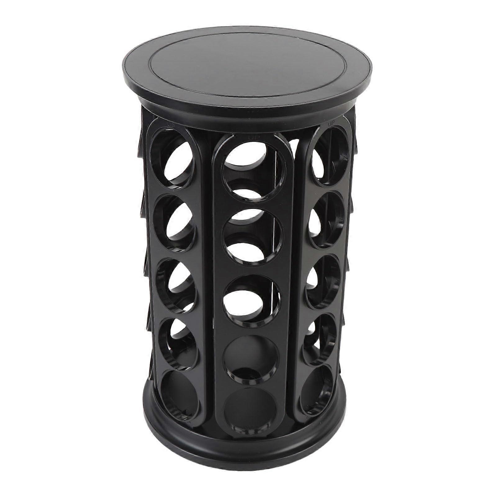 Coffee Pod Holder 360° Rotating Capsule Organizer with Large Capacity for Kitchen Countertop