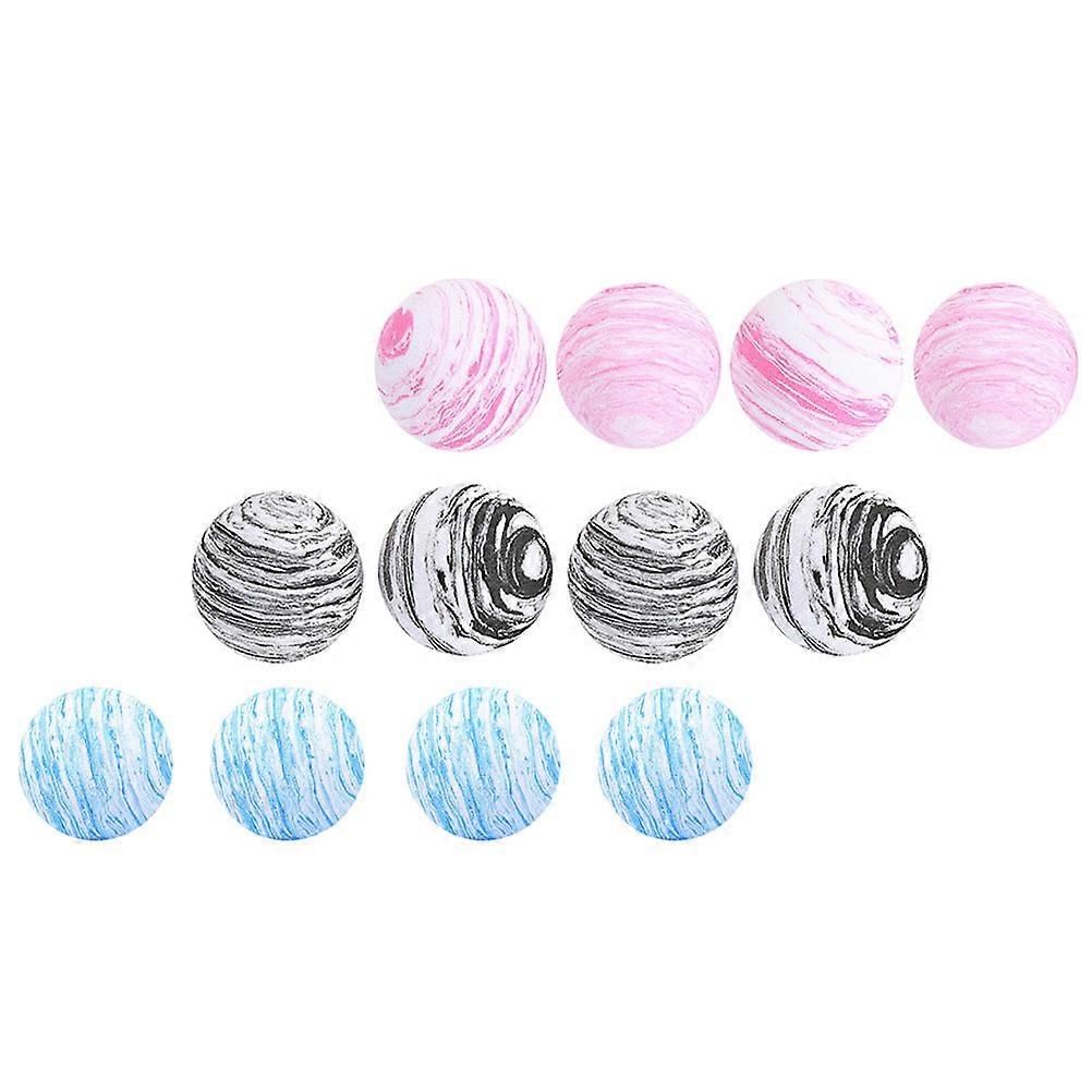 Children Playthings Bouncy Balls Toy Set 24Pcs for Kids Playing Assorted Color