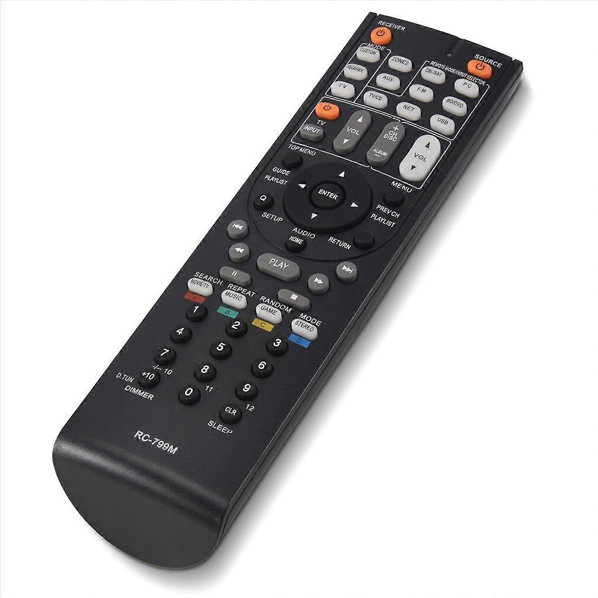Fjernkontroll RC-799M erstatning for TX-NR616 TX-NR626 AV-mottaker