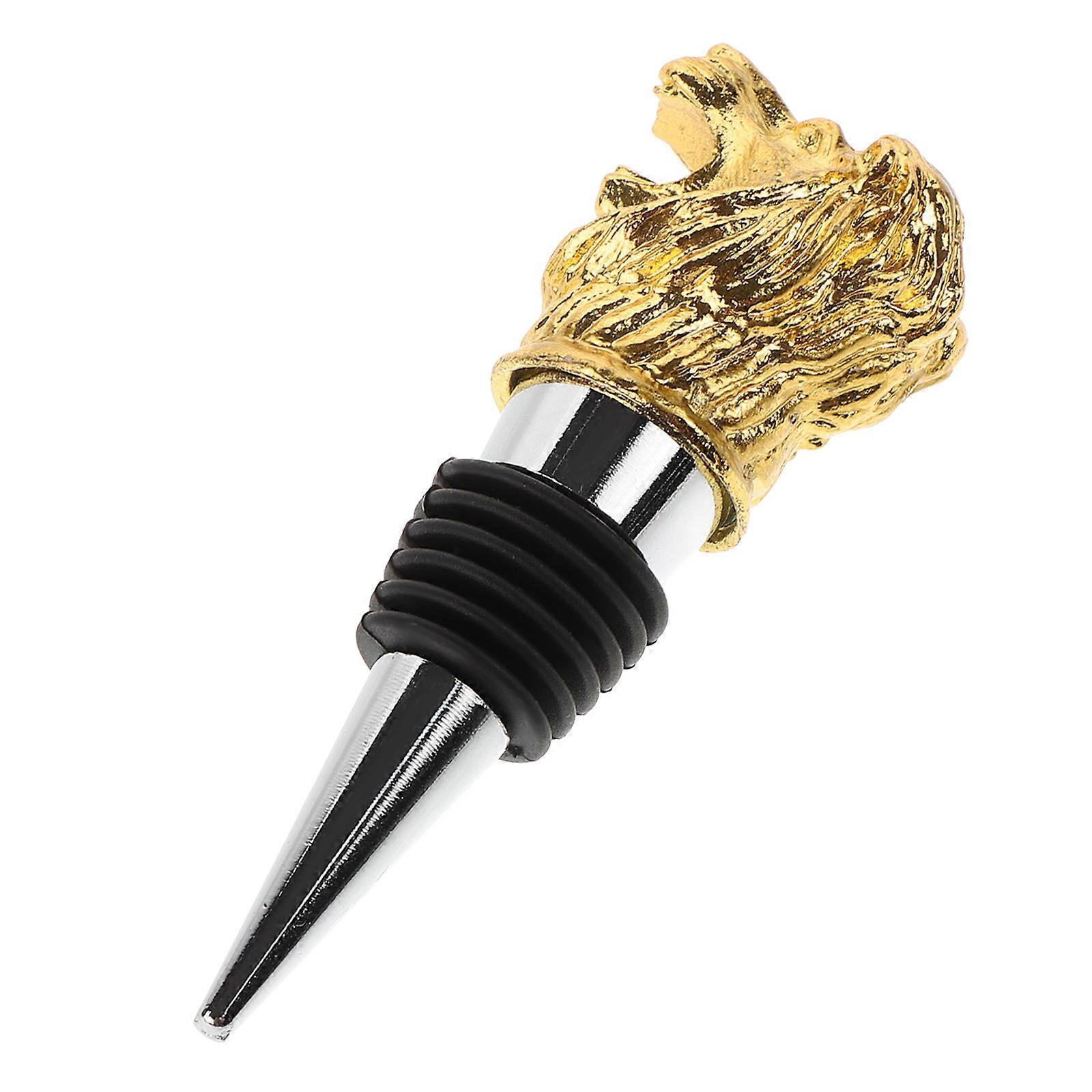 Bouchon en acier inoxydable doré pour l'étanchéité