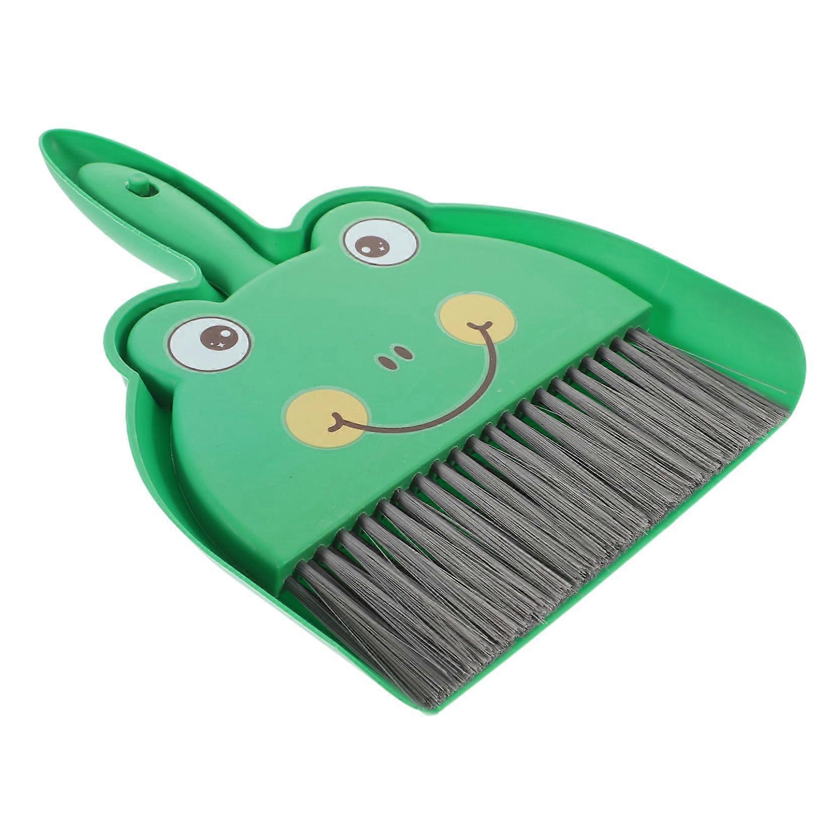 Mini Broom and Dustpan Set for Desk Crumb Sweeping, Compact Handheld Cleaner for Home, Office, Dorm and Pet Hair