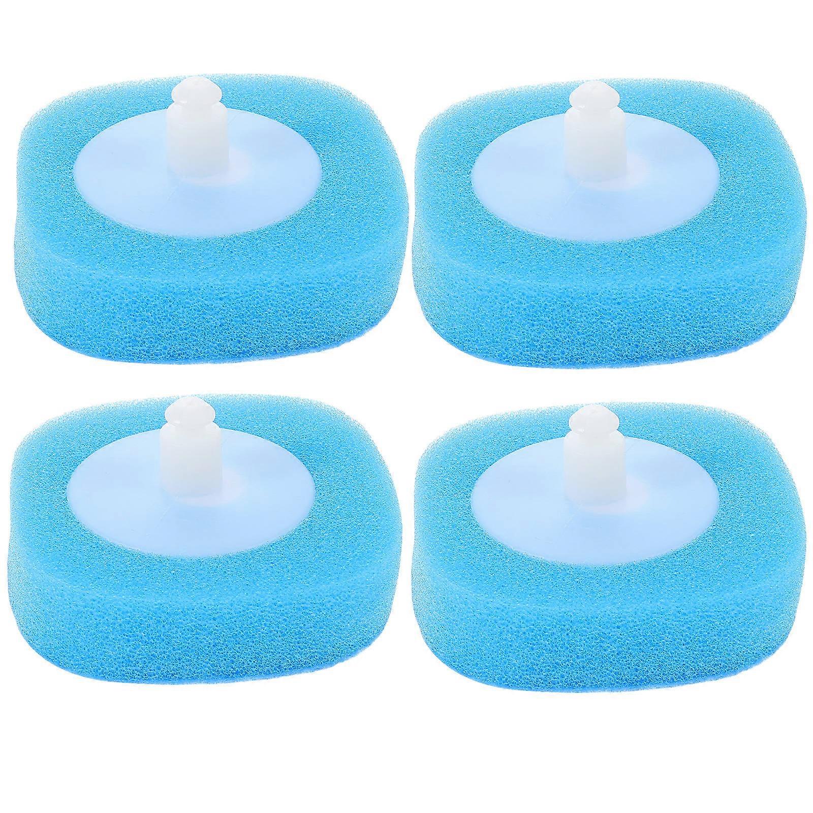 Toilet Scrubber Refill Pads Design For Home Use Round Shape 8Pcs