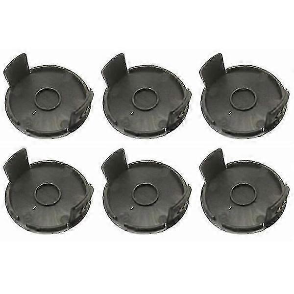 Set of 6 spool caps compatible with Parkside grass trimmer spare parts TLP-01-1