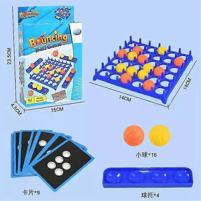 Fun Bouncing Children's Coordination Board Games Battles Throwing Bouncing Balls Party Interactive Toys