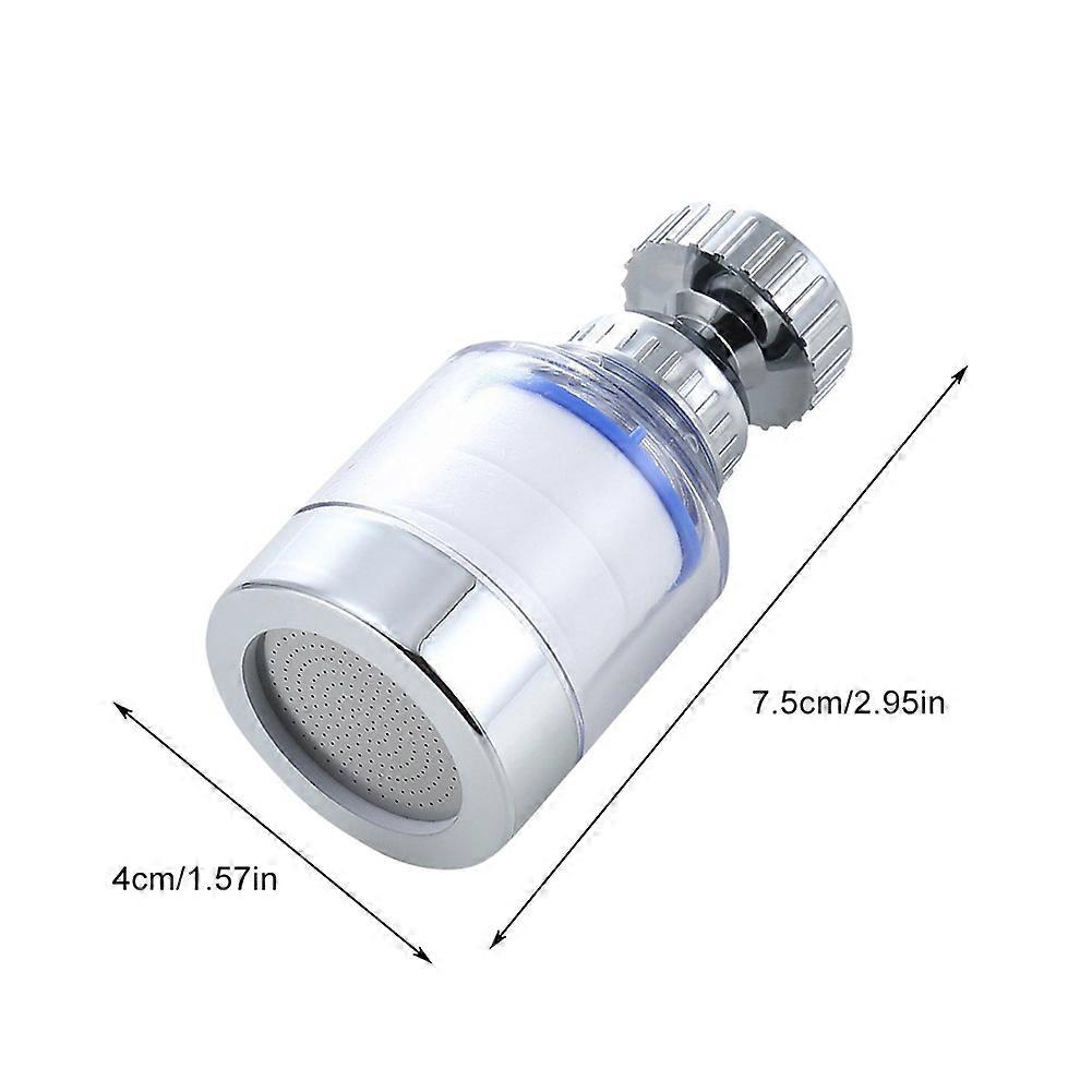 Faucet Filter for Kitchen Sink 360° Rotataion Water Filtration System for Tap Water Purifier Reduce Chlorine Rust Water Aerator
