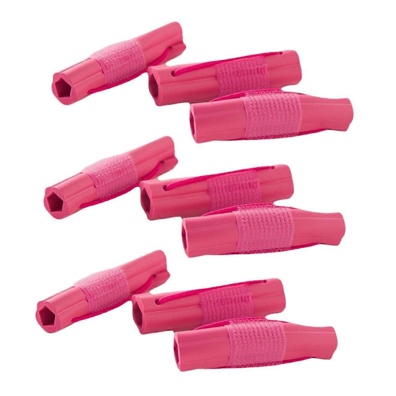 18pcs Heatless Hair Curlers Soft Sponge Rollers Overnight Styling for All Hair Types