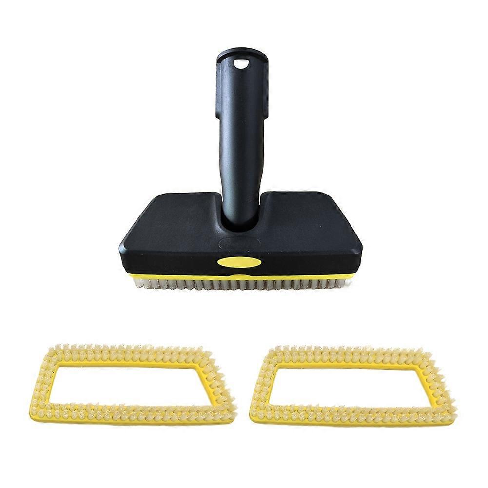 Handheld Steam Brush and Replaceable Brush Head for Karcher SC1 SC2 SC3 SC4 SC5 Steam Cleaner Replacement Accessories