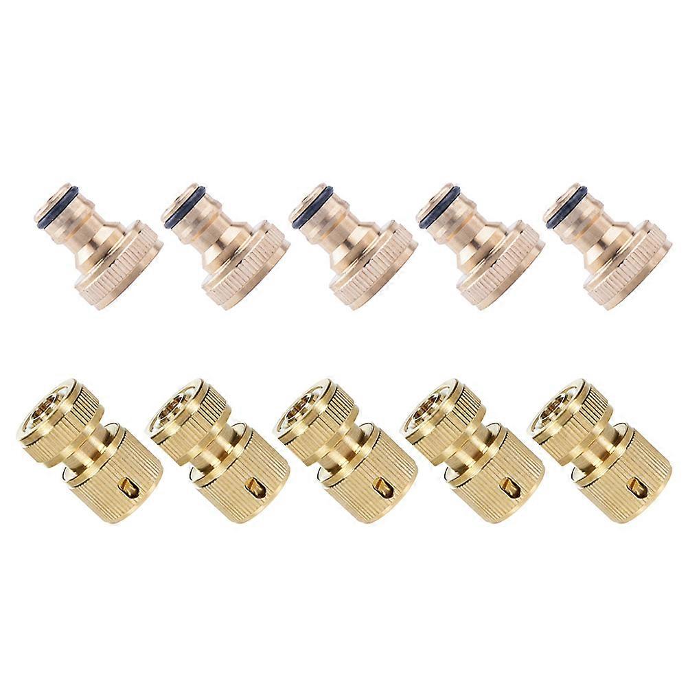 Water Hose Connector Durable Quick Connect for Garden Hose Fitting 20Pcs
