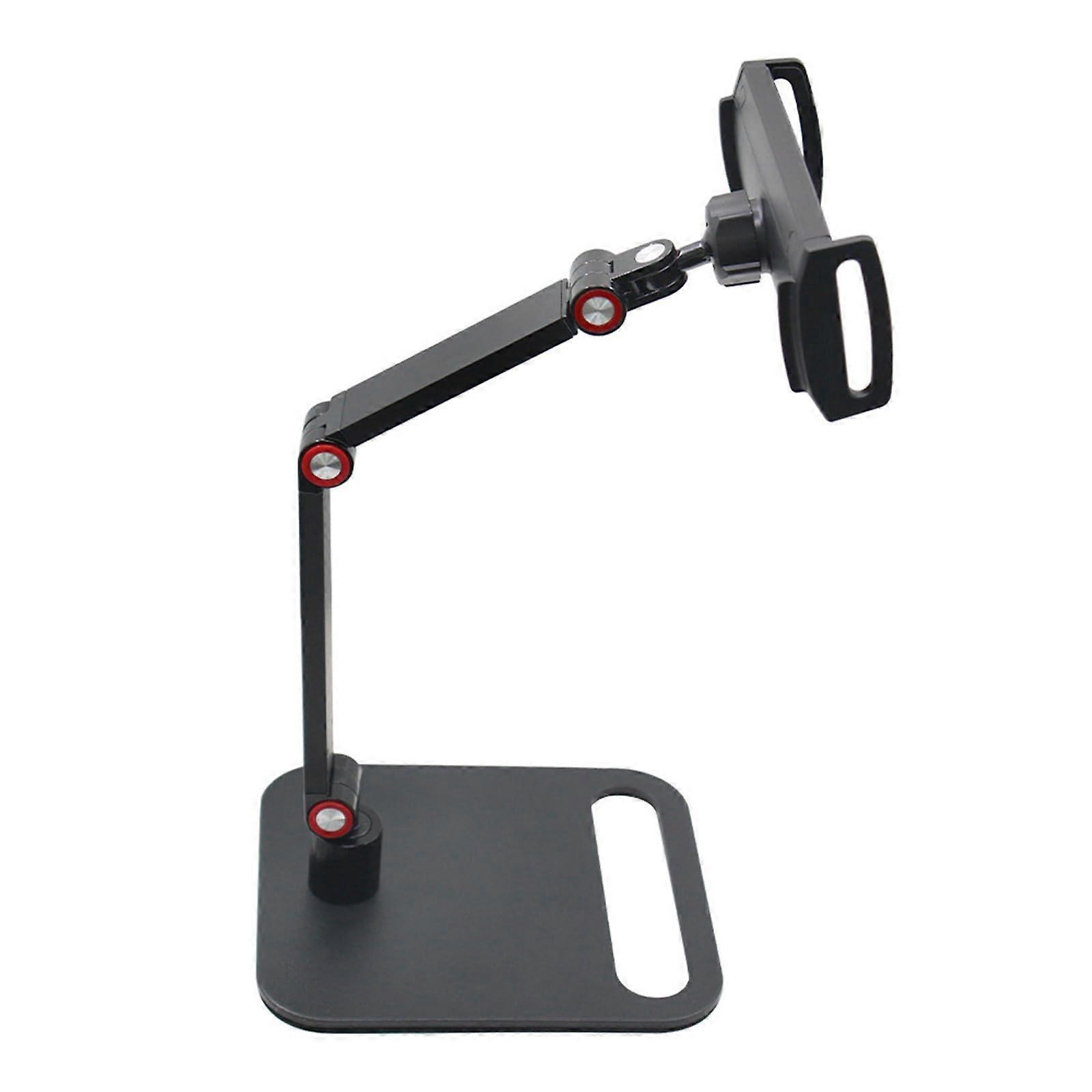 Heavy Duty Portable Monitor Stand Mount 360 Degree Rotation Height Adjustable Aluminum Construction Holder For Devices