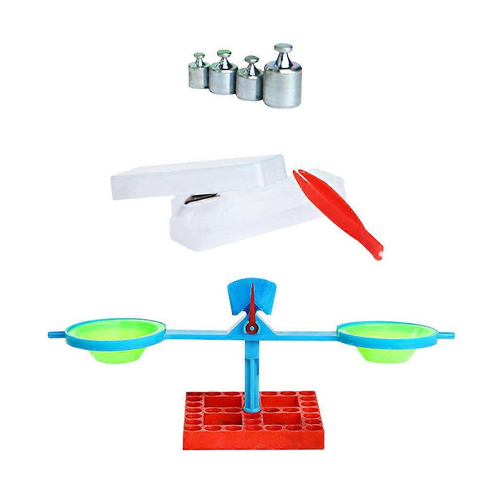Science Learning Kit Balance Scale Model for Assemble Toy 2Sets