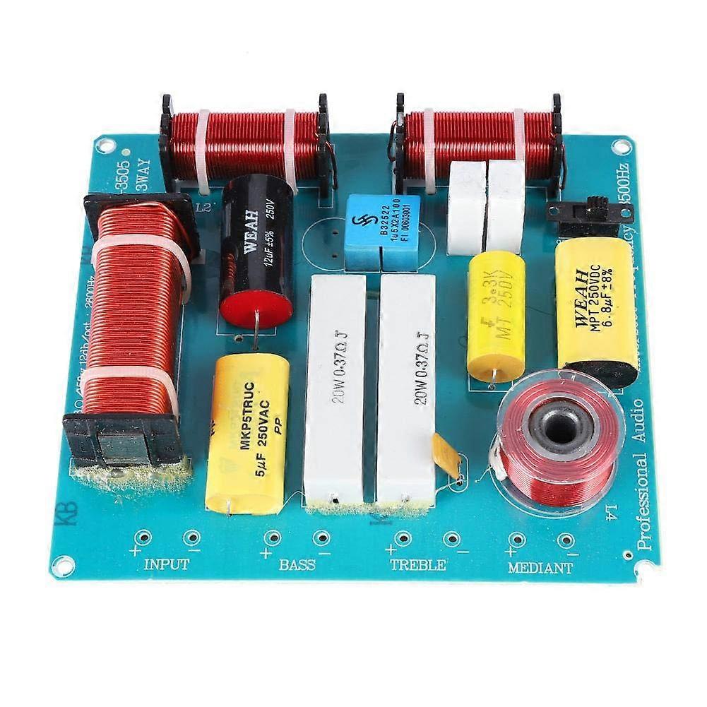 3 Way Speaker Crossover with Clear Frequency Separation for KTV Stage and DIY Audio