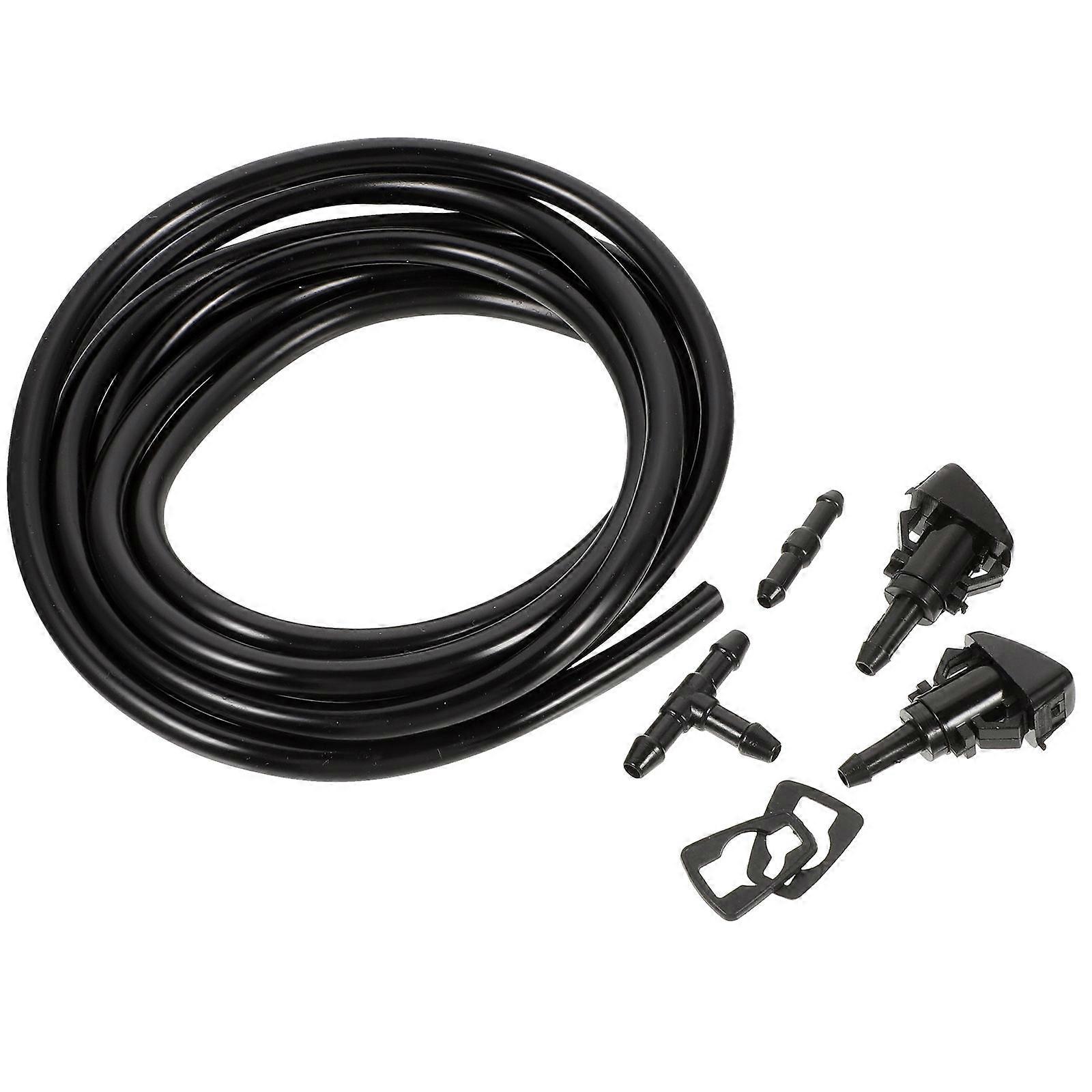 Automotive Windshield Washer Nozzle Replacement Kit 3 Sets For Vehicle Windshield Cleaning Compact Design