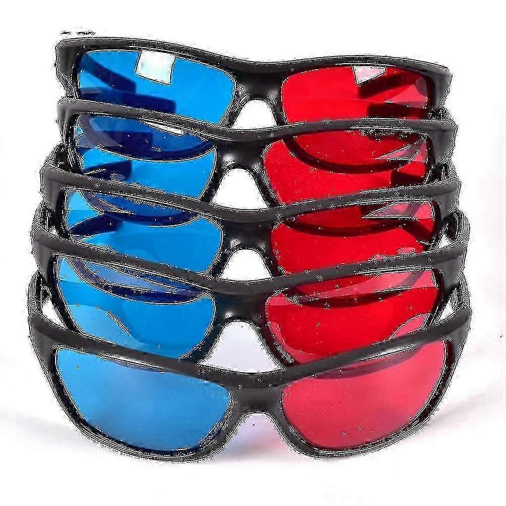 New Frame 3d Glasses For Dimensional Anaglyph Movie Game Dvd Sm1