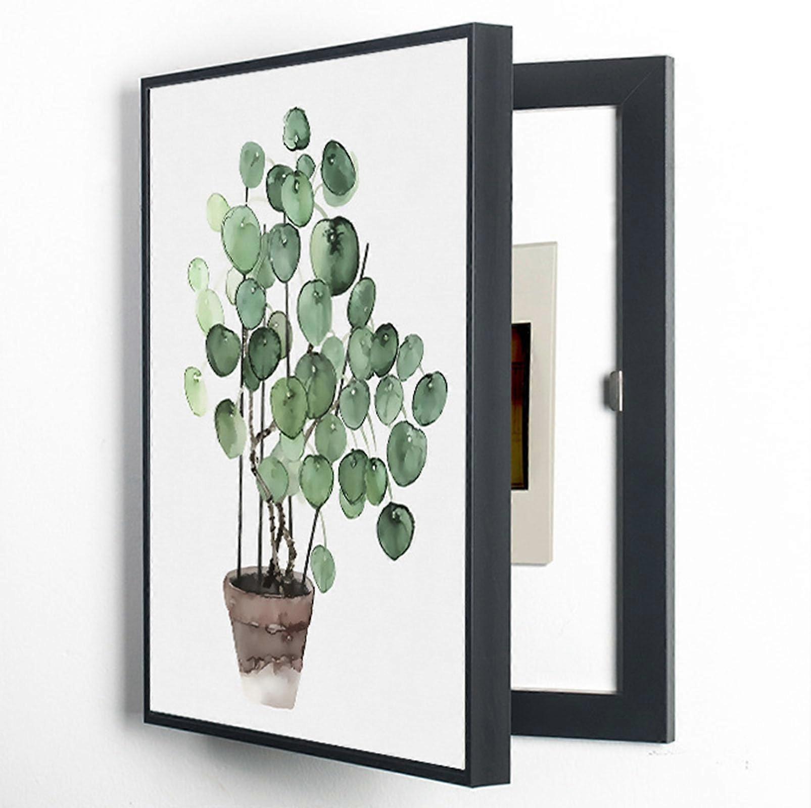 Modern Decorative Electric Meter Box Cover 55x65cm Waterproof Panel Shield for Home