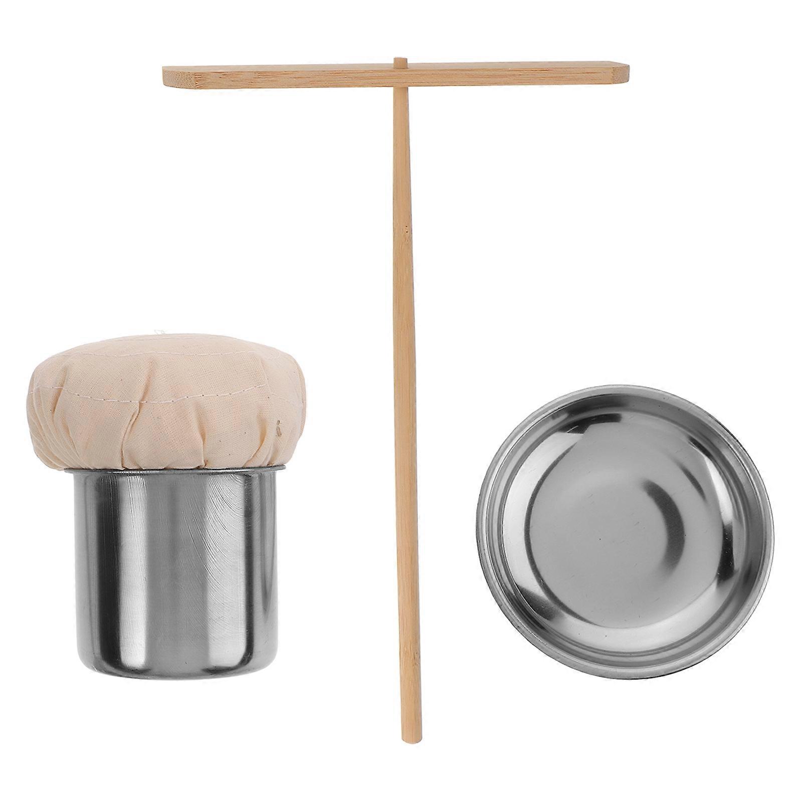 Oil Spreader Bamboo Pancake Making Tool for Kitchen Use 1Set