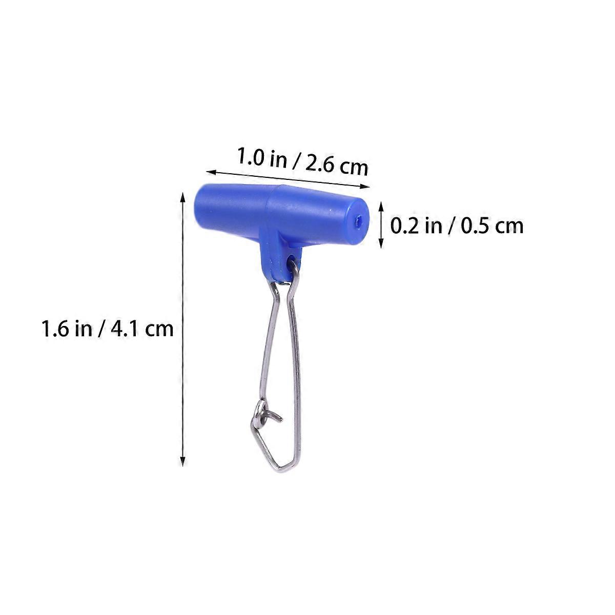 Fishing Snap Connector High Strength Large Size Blue Increase Catches 30Pack