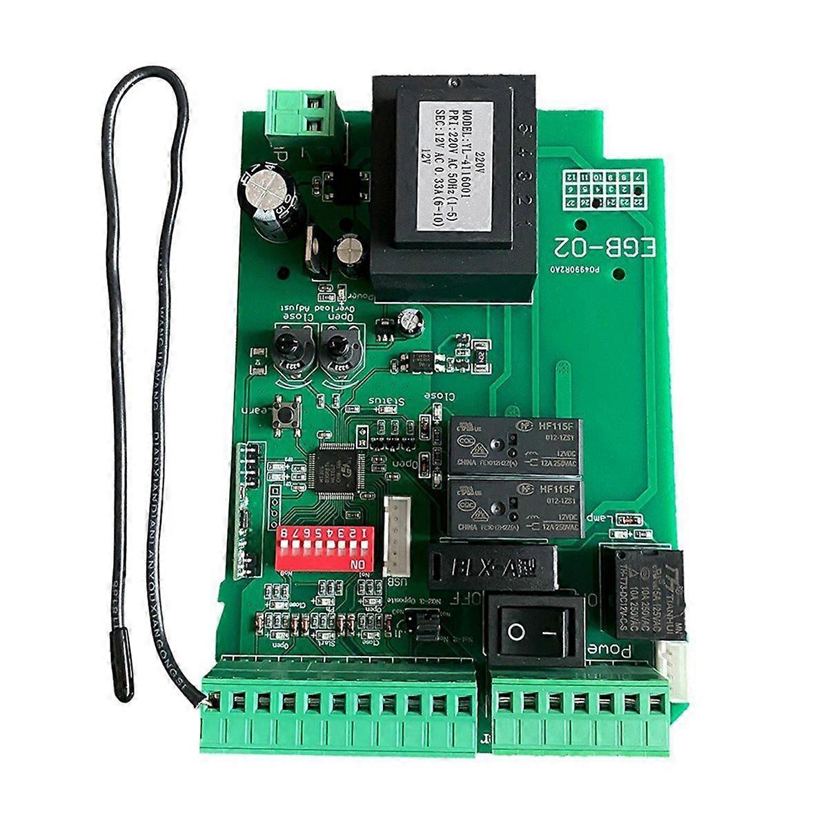 AC110 Motor Control Board for Automatic Sliding Gate Opener Control Board PCB Panel Smart Control C