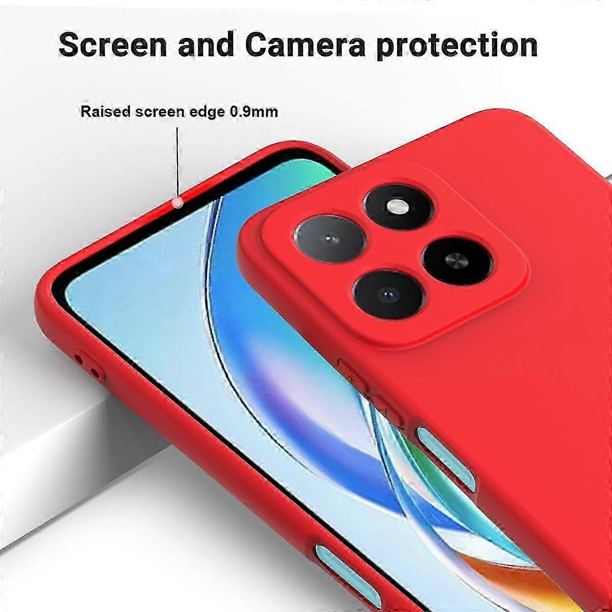 Custodia Per Honor 400 Smart E X7d - Cover Militare Con Slider Per Fotocamera, Anello Rotante 360° E Supporto Magnetico Auto